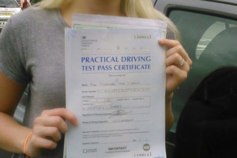 Jordanna Passed first time