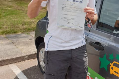 Passed first time